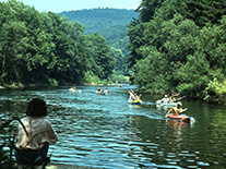 Kanufahrten auf der Sauer